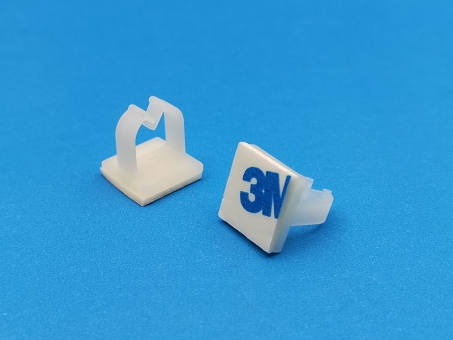 兴泰达电线固定座 NC11粘式小型立式线卡 3M背胶电缆布线夹