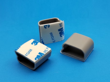 兴泰达RCL-12粘式电线固定座理线夹 塑料排线配线背胶卡扣