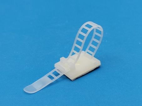 兴泰达白色粘式线夹ACT-17背胶固定座