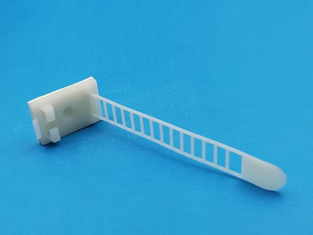 兴泰达白色粘式线夹ACT-24背胶固定座