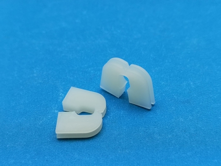 兴泰达尼龙束线卡扣 SQG开口护线套 扣式护线套管塞黑白方形线扣