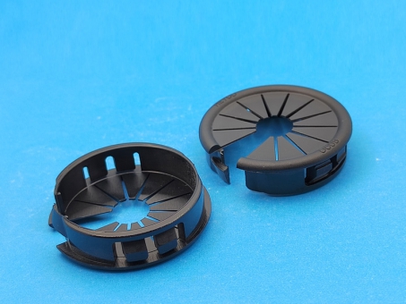 HEYCO开口式护线圈OCUB梅花形塑料过线环