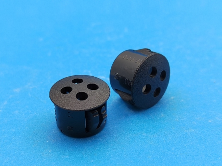 HEYCO扣式塞头多孔透气VP卡式尼龙孔塞