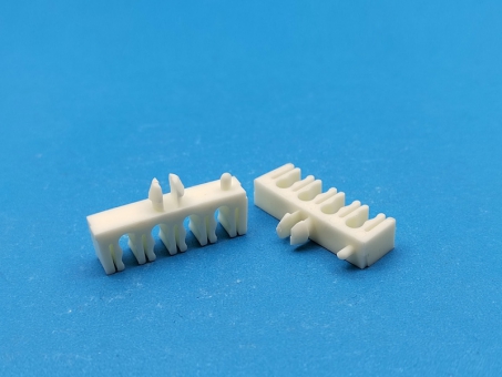 尼龙光纤固定架 4槽3mm卡入式理线通讯阻燃V0电线固定座