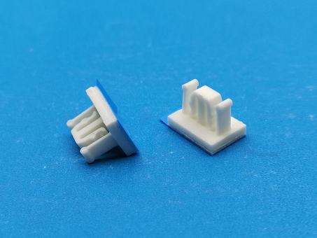 光纤固定座 尼龙两边固定夹 背胶理线夹 布线配线夹电缆固定配件