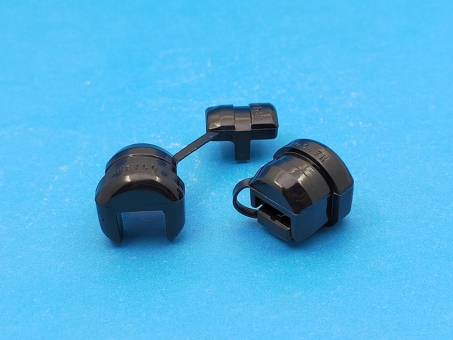 HEYCO电源线扣1163(SR 6P4-4)电线护线套尼龙卡线扣机箱塑料电源线固定保护