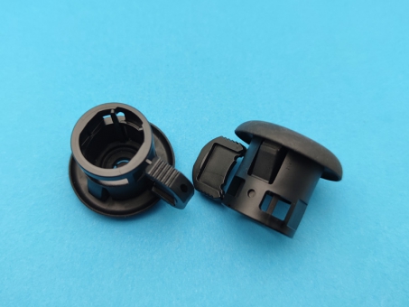 HEYCO新品塑料防水线扣1065尼龙电源护线套现货 布线黑色塑料线卡