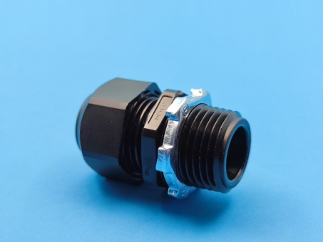 HEYCO电缆固定头M3231 NPT1/2电缆防水接头 IP68尼龙塑料密封线缆固定头 V0电线葛兰头