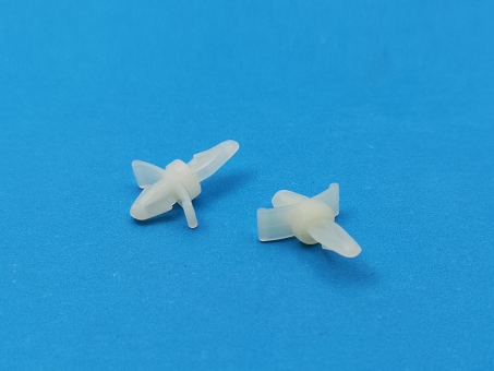 兴泰达MCS双头PC板间隔柱 飞机型尼龙隔离柱扣式绝缘柱塑料支撑架