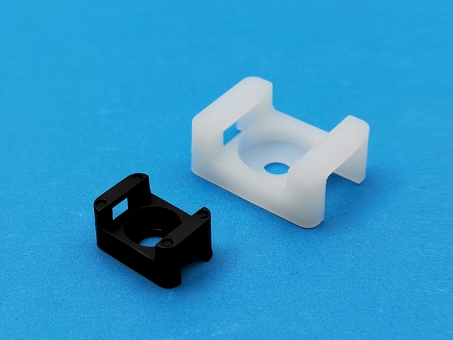 兴泰达马鞍型尼龙扎带配线固定座 电线布线管槽固定线扣电线固定